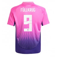 Germany Niclas Fullkrug #9 Replica Away Shirt Euro 2024 Short Sleeve
